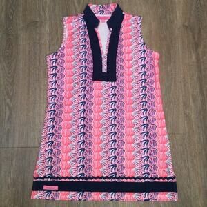 Simply Southern Sleeveless Tunic Dress Scallop
Pink Coral Size YL